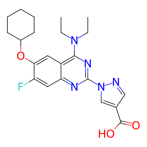 Chemical structure of BindingDB Monomer ID 373661