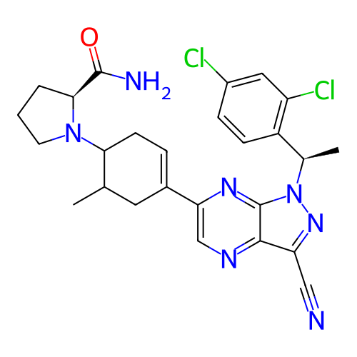 Chemical structure of BindingDB Monomer ID 374698