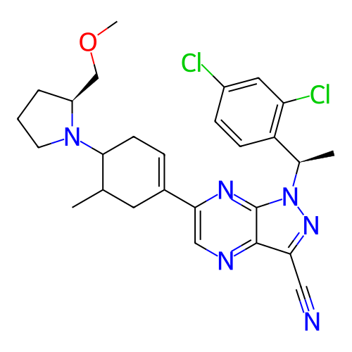 Chemical structure of BindingDB Monomer ID 374703