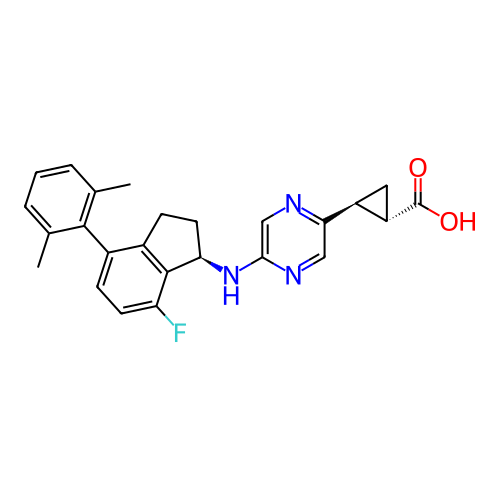 Chemical structure of BindingDB Monomer ID 375101