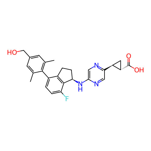 Chemical structure of BindingDB Monomer ID 375116