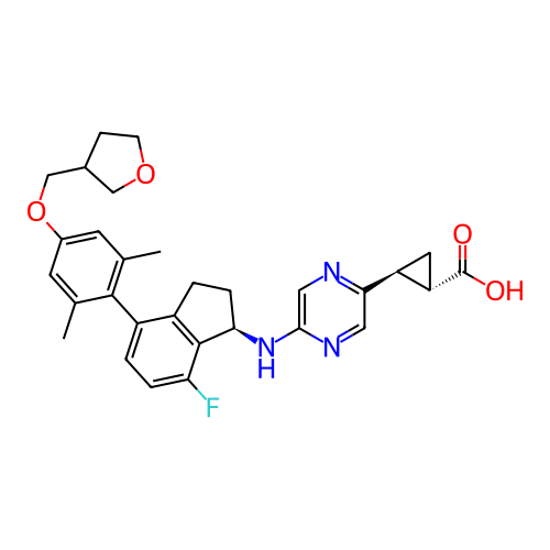 Chemical structure of BindingDB Monomer ID 375129