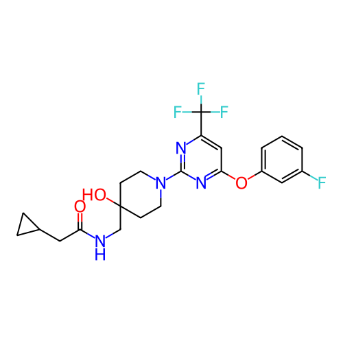 Chemical structure of BindingDB Monomer ID 376892