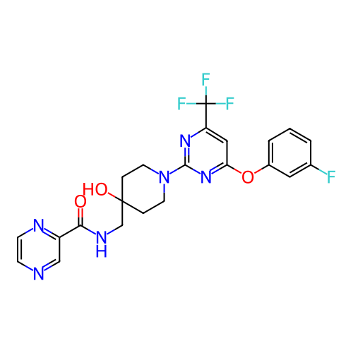 Chemical structure of BindingDB Monomer ID 376898
