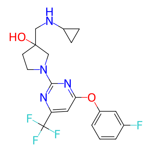 Chemical structure of BindingDB Monomer ID 376900