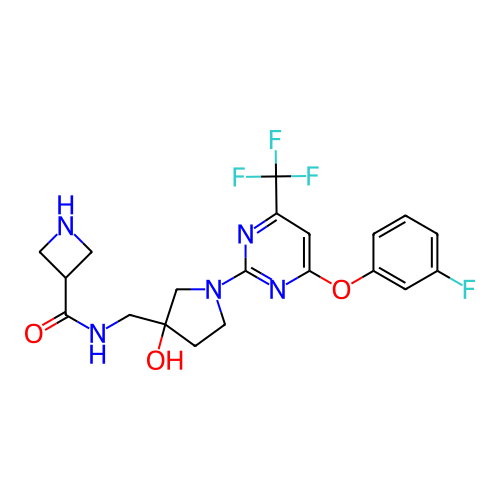 Chemical structure of BindingDB Monomer ID 376904