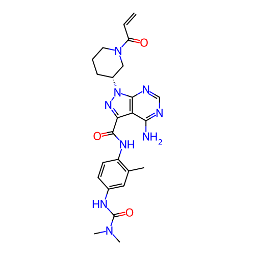 Chemical structure of BindingDB Monomer ID 376986