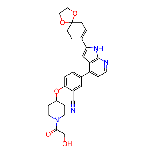 Chemical structure of BindingDB Monomer ID 377176