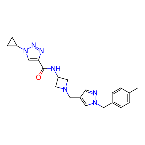 Chemical structure of BindingDB Monomer ID 378810
