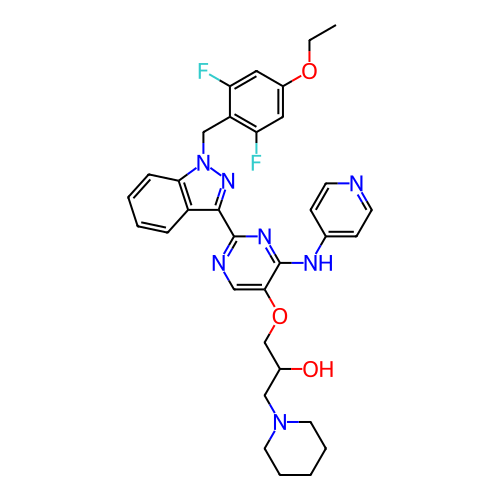 Chemical structure of BindingDB Monomer ID 379019