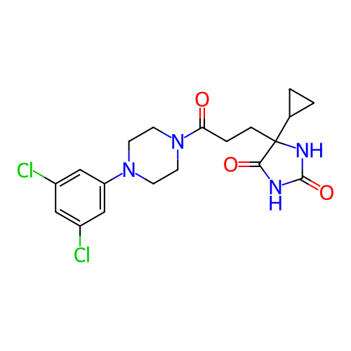 Chemical structure of BindingDB Monomer ID 379565