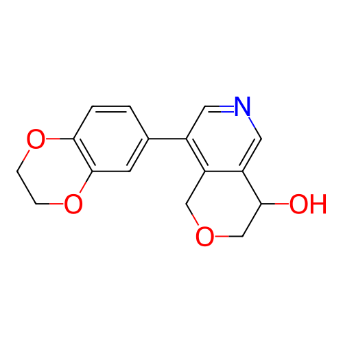 Chemical structure of BindingDB Monomer ID 380821