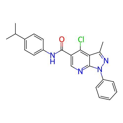 Chemical structure of BindingDB Monomer ID 381174