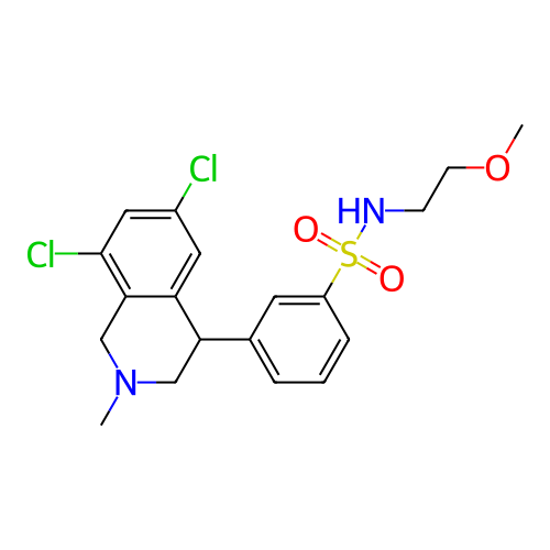 Chemical structure of BindingDB Monomer ID 381282
