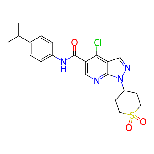 Chemical structure of BindingDB Monomer ID 381396