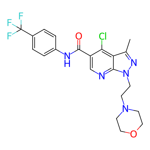 Chemical structure of BindingDB Monomer ID 381510
