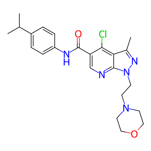 Chemical structure of BindingDB Monomer ID 381511