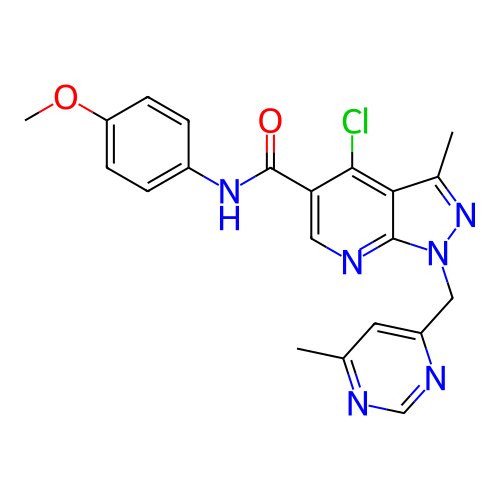 Chemical structure of BindingDB Monomer ID 381528