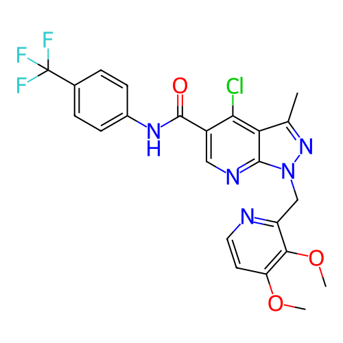 Chemical structure of BindingDB Monomer ID 381530