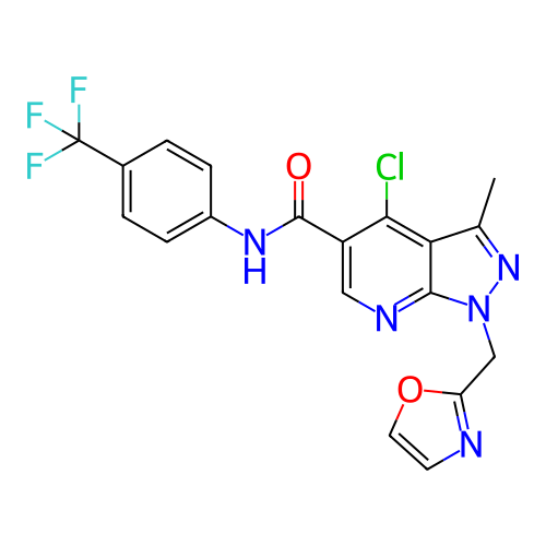Chemical structure of BindingDB Monomer ID 381536