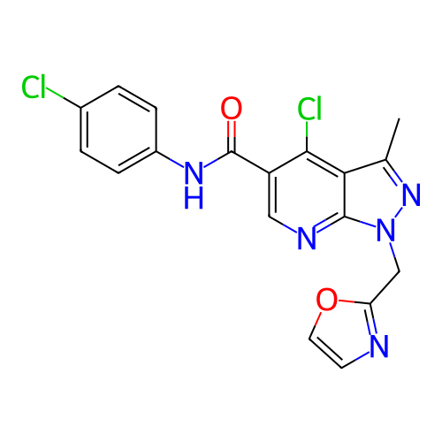 Chemical structure of BindingDB Monomer ID 381537