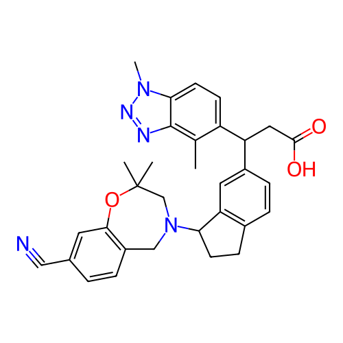 Chemical structure of BindingDB Monomer ID 381841