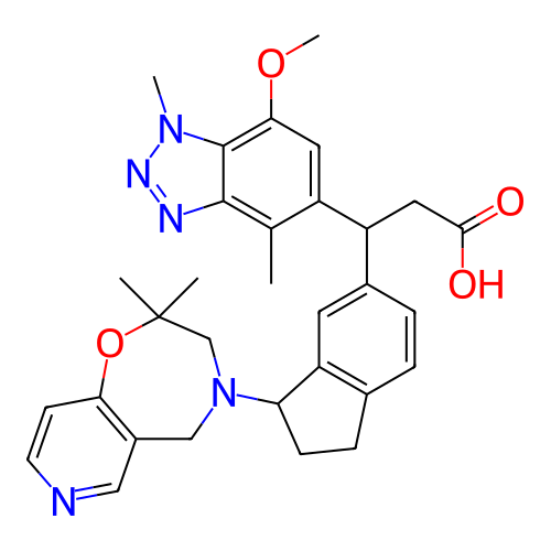 Chemical structure of BindingDB Monomer ID 381845