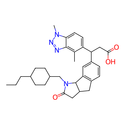 Chemical structure of BindingDB Monomer ID 381855