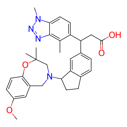 Chemical structure of BindingDB Monomer ID 381860