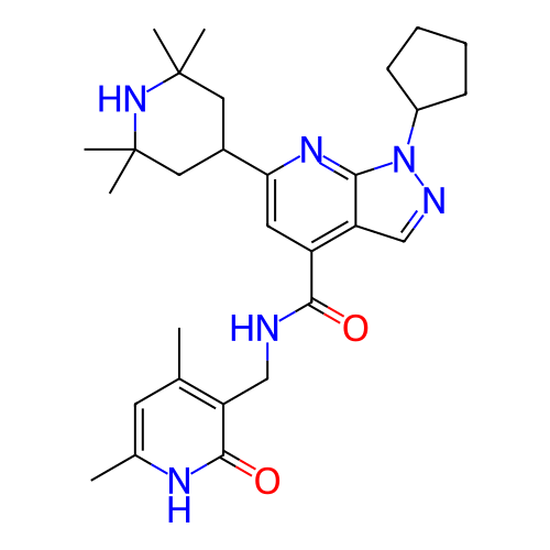 Chemical structure of BindingDB Monomer ID 382207