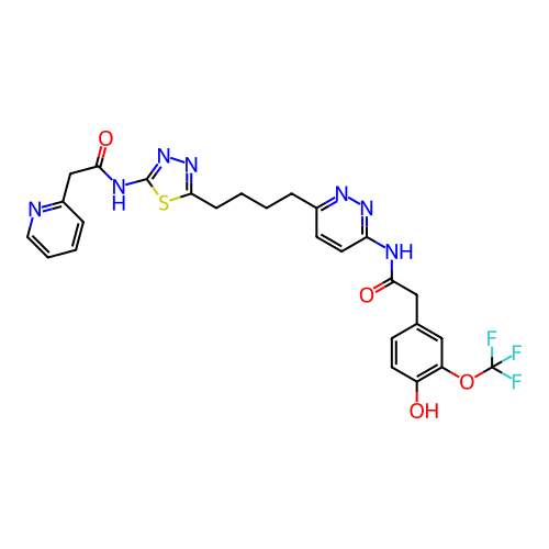 Chemical structure of BindingDB Monomer ID 383195