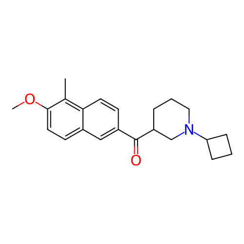 Chemical structure of BindingDB Monomer ID 383543