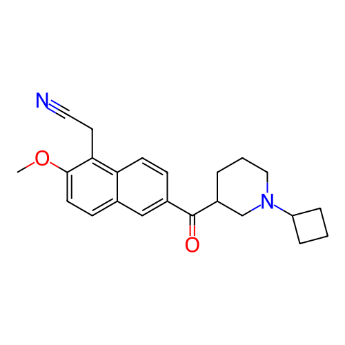 Chemical structure of BindingDB Monomer ID 383546