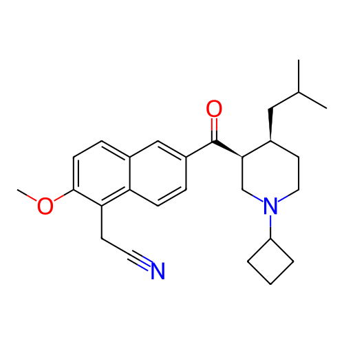 Chemical structure of BindingDB Monomer ID 383702