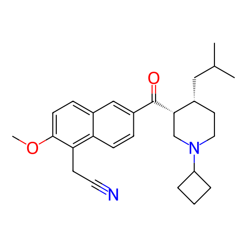 Chemical structure of BindingDB Monomer ID 383703