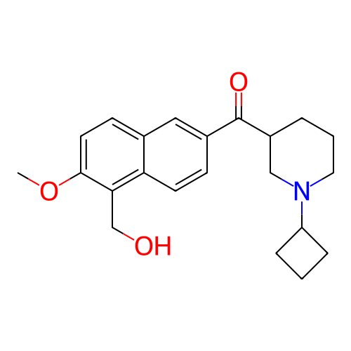 Chemical structure of BindingDB Monomer ID 383707
