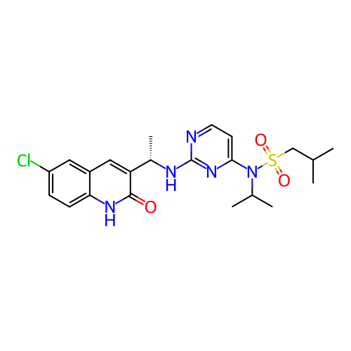 Chemical structure of BindingDB Monomer ID 383722