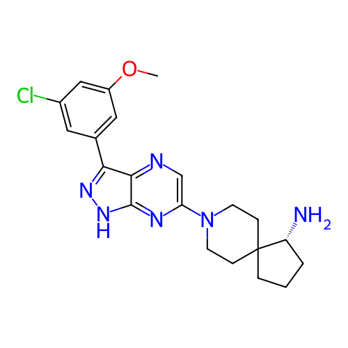 Chemical structure of BindingDB Monomer ID 384165
