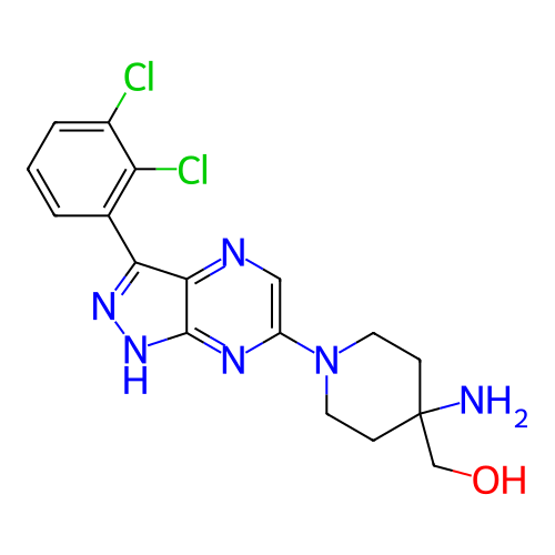 Chemical structure of BindingDB Monomer ID 384170