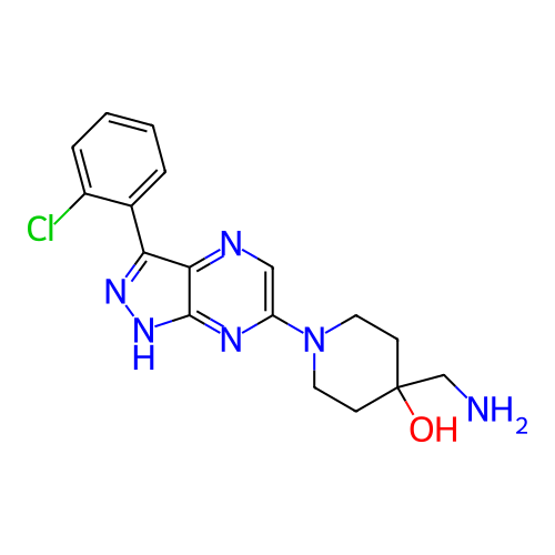 Chemical structure of BindingDB Monomer ID 384173