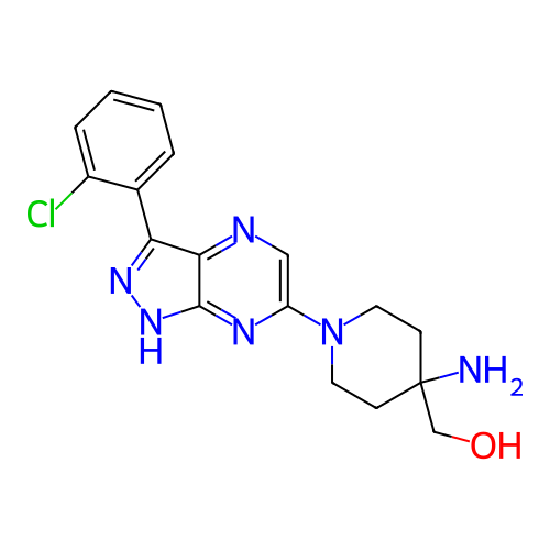 Chemical structure of BindingDB Monomer ID 384174