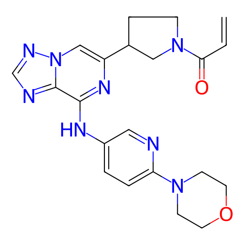 Chemical structure of BindingDB Monomer ID 384254
