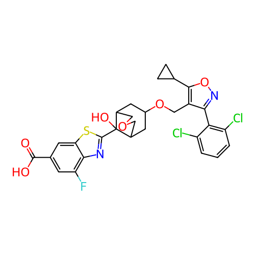 Chemical structure of BindingDB Monomer ID 384545