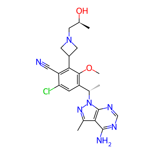 Chemical structure of BindingDB Monomer ID 384664
