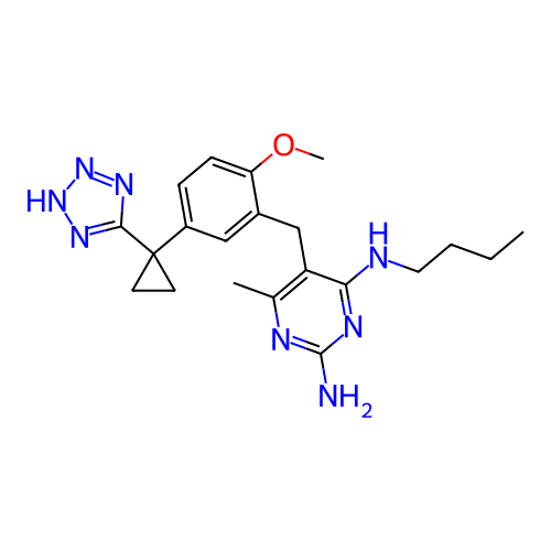 Chemical structure of BindingDB Monomer ID 385001