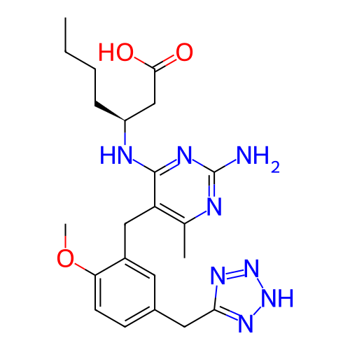 Chemical structure of BindingDB Monomer ID 385008