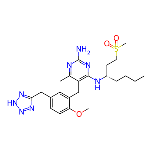 Chemical structure of BindingDB Monomer ID 385012