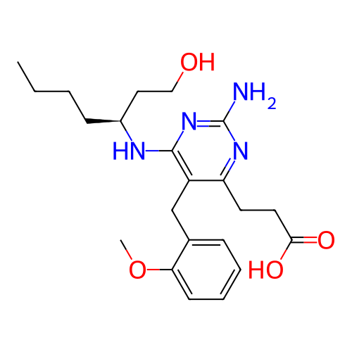 Chemical structure of BindingDB Monomer ID 385016