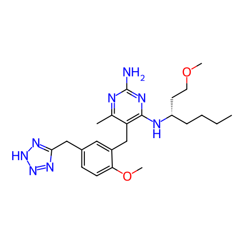 Chemical structure of BindingDB Monomer ID 385021
