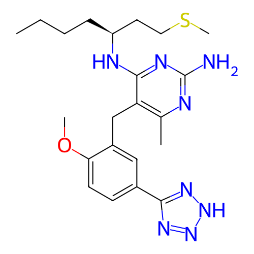 Chemical structure of BindingDB Monomer ID 385023